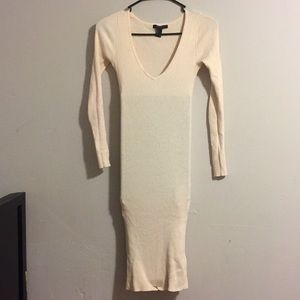 Long sleeve body con dress(Forever 21)